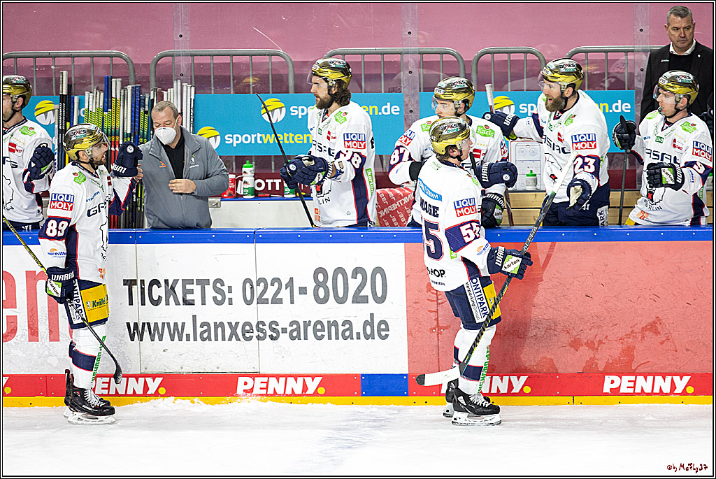 PENNY DEL;  Koelner Haie - Eisbaeren Berlin; Koeln, 19.02.2021